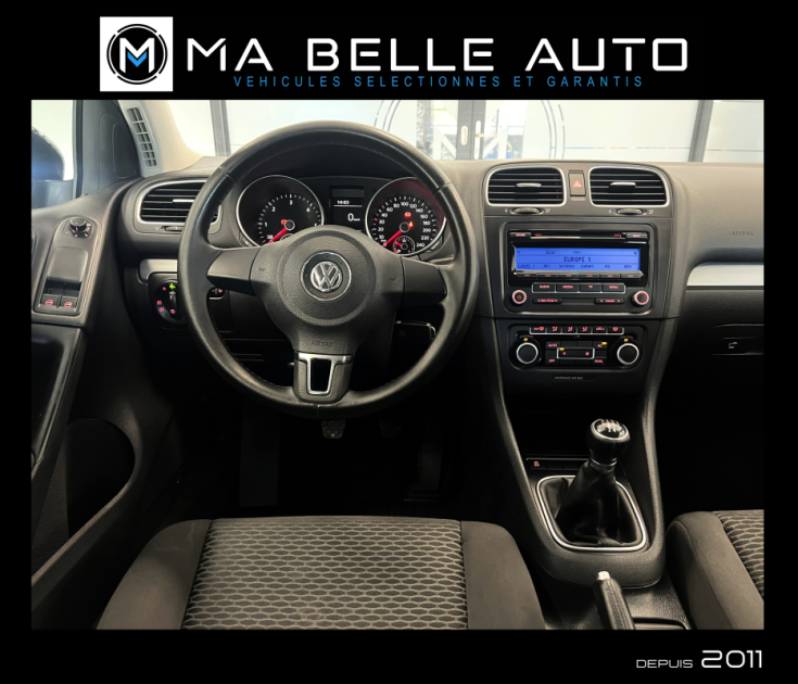 VOLKSWAGEN GOLF 1.6 TDI 105 TRENDLINE BLUEMOTION 99G / 138 euros mensuel