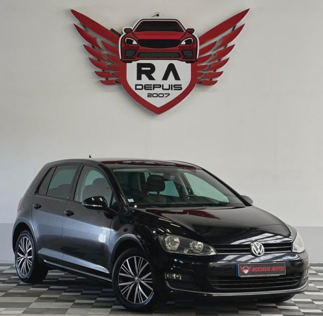 VOLKSWAGEN GOLF VII 2.0 TDI 150CH BLUEMOTION TECHNOLOGY FAP CARAT DSG6 