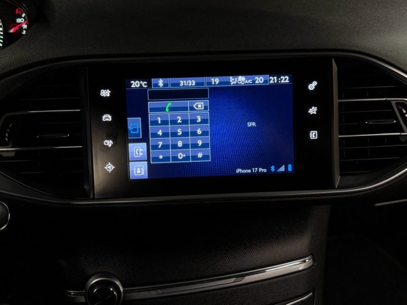 PEUGEOT 308 II ALLURE 1.2 130 Cv ECRAN GPS TACTILE CAMERA RECUL BVM6 CRIT AIR 1 - GARANTIE 1 AN