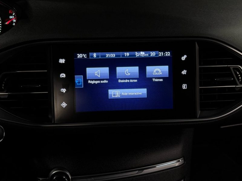 PEUGEOT 308 II ALLURE 1.2 130 Cv ECRAN GPS TACTILE CAMERA RECUL BVM6 CRIT AIR 1 - GARANTIE 1 AN