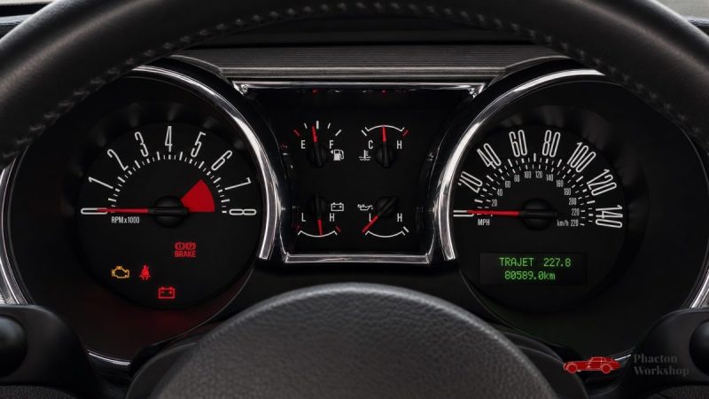 Ford Mustang GT Cabriolet V8 – 80 500 km – Intérieur Rouge – Dynomax – Suivi complet