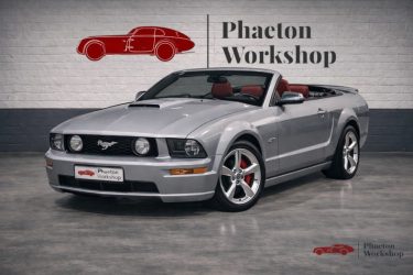 Ford Mustang GT Cabriolet V8 | 80 500 KM | Echappement Sport | INT Rouge | CG Francaise
