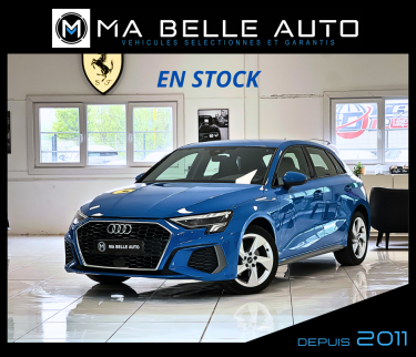 Audi A3 Sportback 40 TFSIe 204 S LINE PHEV S TRONIC6 / 1ère main carnet / 398 euros mensuel 