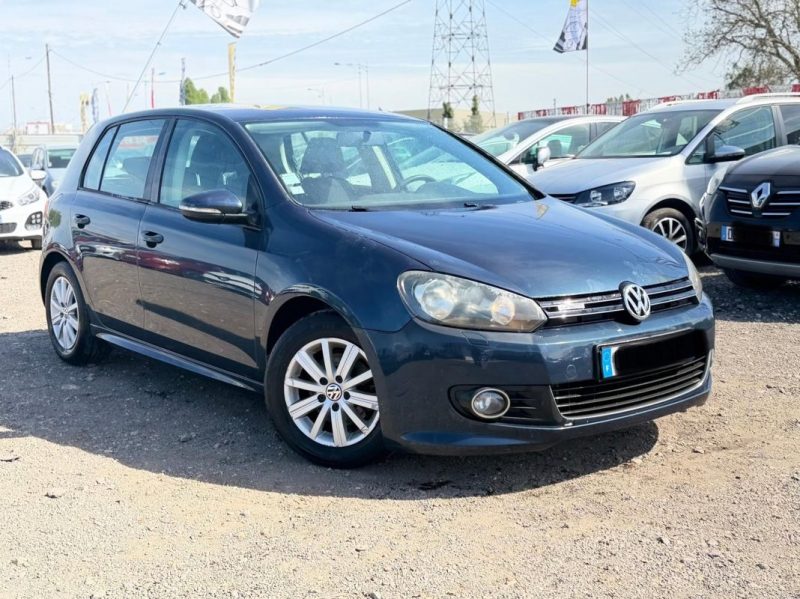VOLKSWAGEN GOLF 6 1.6 TDI 105 TRENDLINE BLUEMOTION 100ch 2010 150300 kms super etat