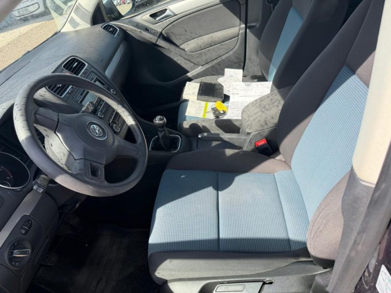 VOLKSWAGEN GOLF 6 1.6 TDI 105 TRENDLINE BLUEMOTION 100ch 2010 150300 kms super etat