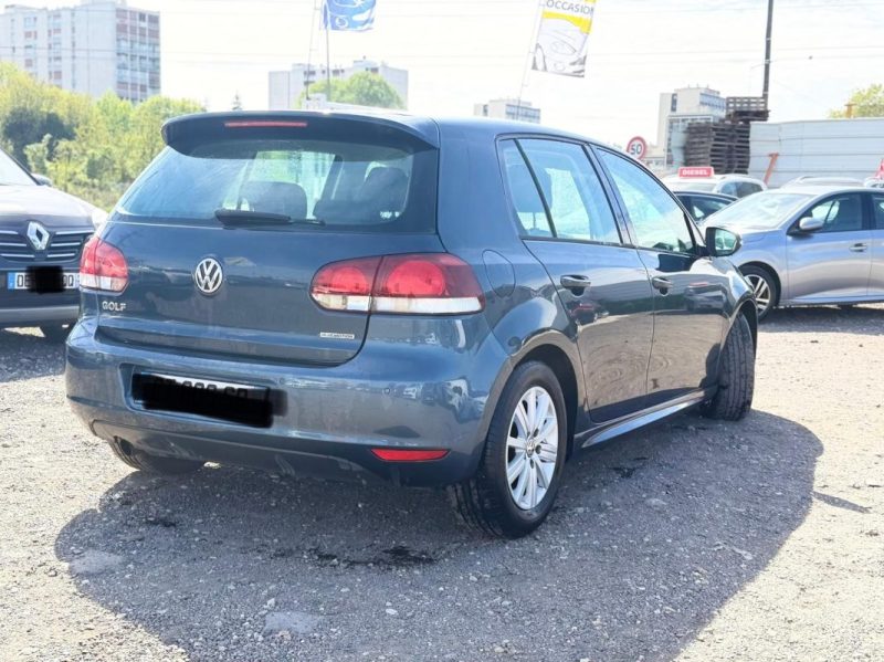 VOLKSWAGEN GOLF 6 1.6 TDI 105 TRENDLINE BLUEMOTION 100ch 2010 150300 kms super etat
