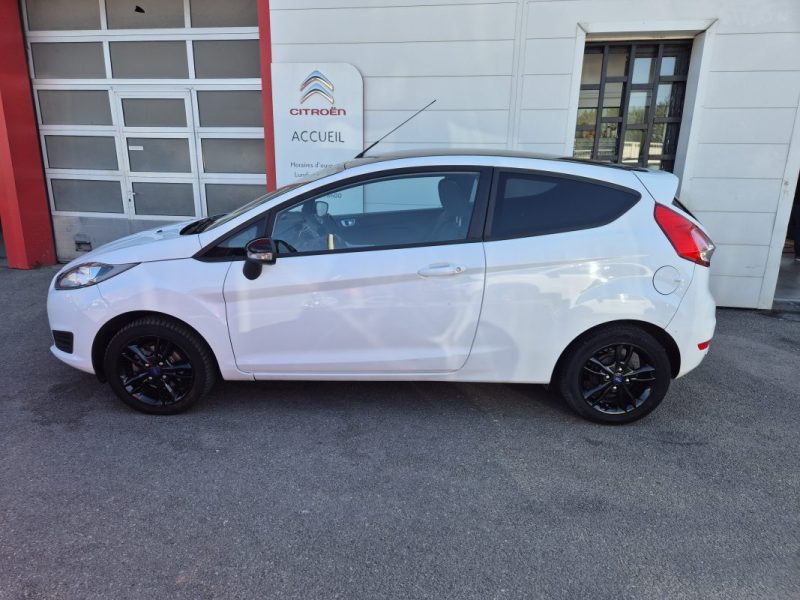 FORD FIESTA 1.25 82 WHITE 2015