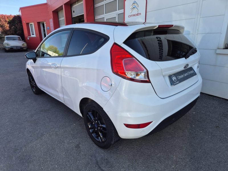 FORD FIESTA 1.25 82 WHITE 2015