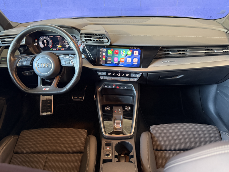 AUDI A3 SPORT BACK - S LINE - 2.0 L TDi - 150 ch - SIEGES CHAUFFANTS - SUIVI AUDI - CARPLAY - 