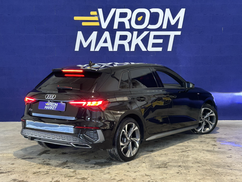 AUDI A3 SPORT BACK - S LINE - 2.0 L TDi - 150 ch - SIEGES CHAUFFANTS - SUIVI AUDI - CARPLAY - 