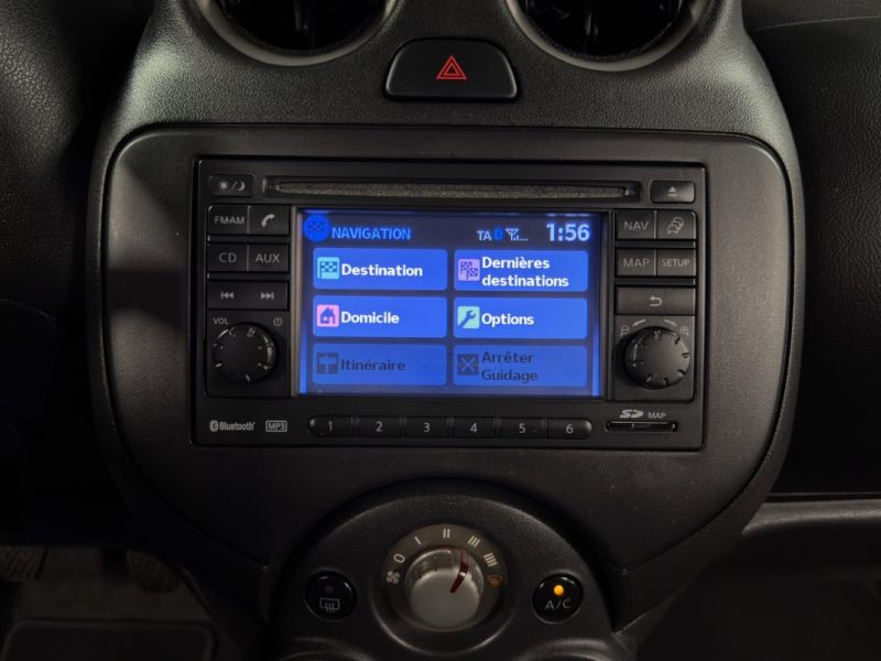 NISSAN MICRA 4 IV CONNECT EDITION 1.2 80 Cv 1ERE MAIN / 5 PORTES ECRAN GPS CRIT AIR 1- GARANTIE 1 AN