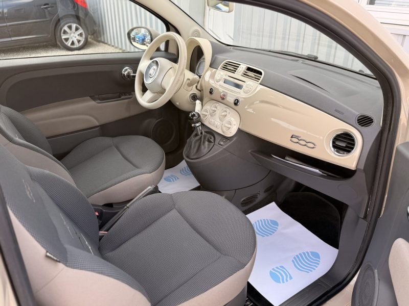 FIAT 500 PHASE2 1L2I 69CV POP 2014 104 000KM 