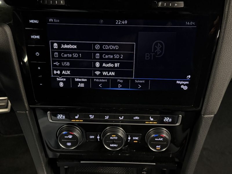 VOLKSWAGEN GOLF 7 VII PHASE 2 CARAT EXCLUSIVE R-LINE / TFSI 150 Cv FULL OPTIONS - GARANTIE 1 AN