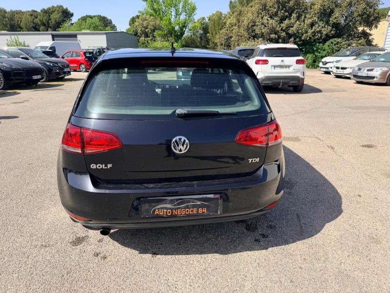 VOLKSWAGEN GOLF VII 1.6 TDI 110CH BLUEMOTION TECHNOLOGY FAP CONFORTLINE 249MKM