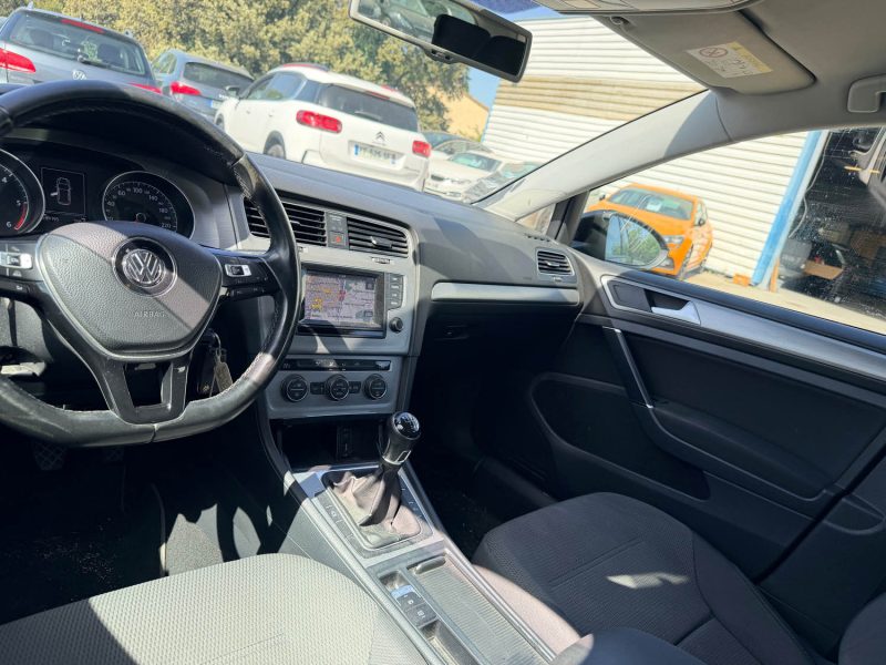 VOLKSWAGEN GOLF VII 1.6 TDI 110CH BLUEMOTION TECHNOLOGY FAP CONFORTLINE 249MKM