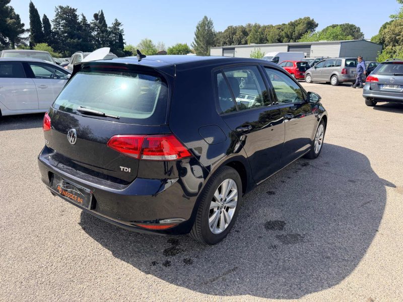 VOLKSWAGEN GOLF VII 1.6 TDI 110CH BLUEMOTION TECHNOLOGY FAP CONFORTLINE 249MKM