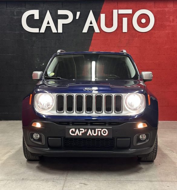 JEEP RENEGADE 1.6 MULTIJET S&S 120CH LIMITED - Garantie 6 mois - Très bon état - CT vierge - 