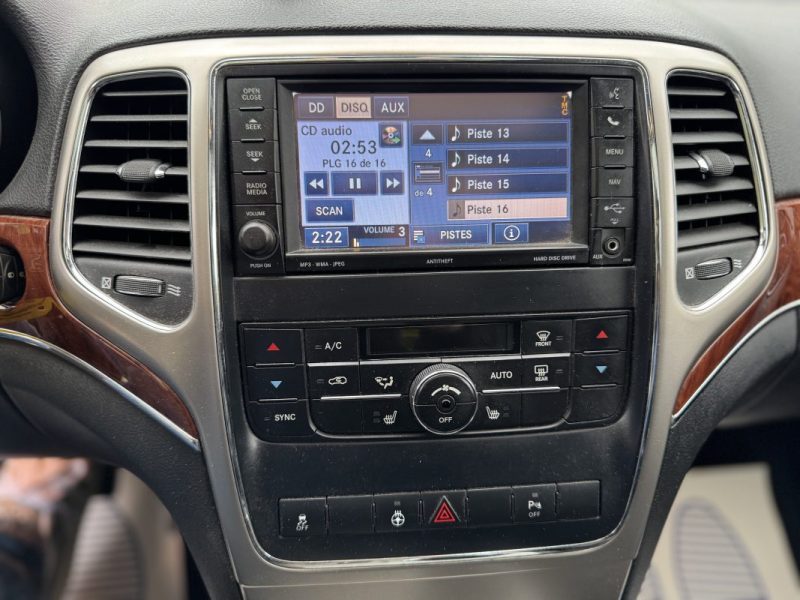 JEEP GRAND CHEROKEE 3.0 CRD V6 LIMITED 240 CH 2011