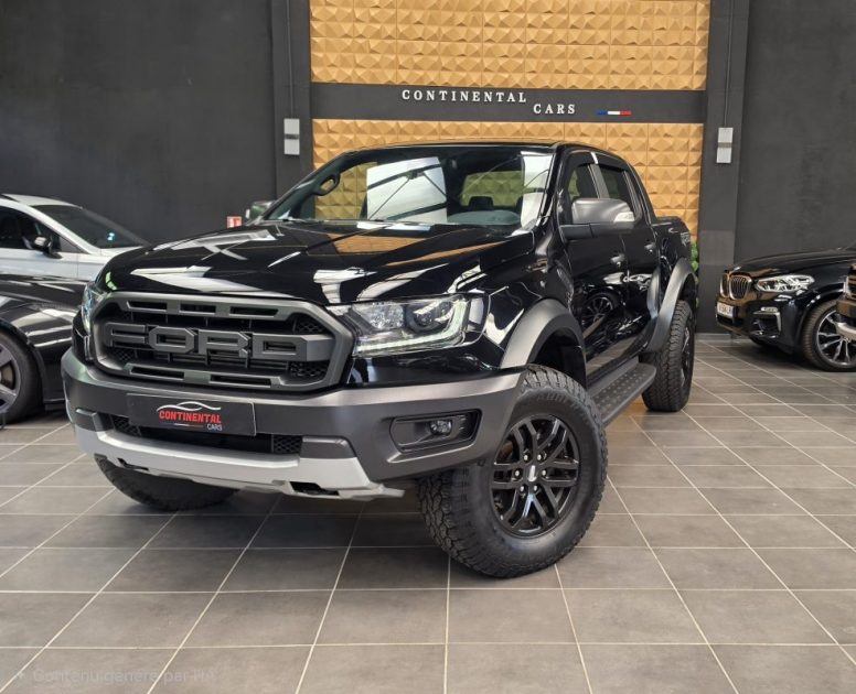 FORD RAPTOR RANGER 2.0 ECOBLUE 213 DOUBLE CABINE BVA*PAS DE MALUS*GPS*CAMERA*2022