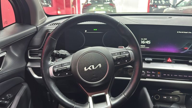 KIA SPORTAGE 1.6 HYBRIDE ESSENCE HEV 230cv DESIGN/1 ERE MAIN/TVA RECUPERABLE
