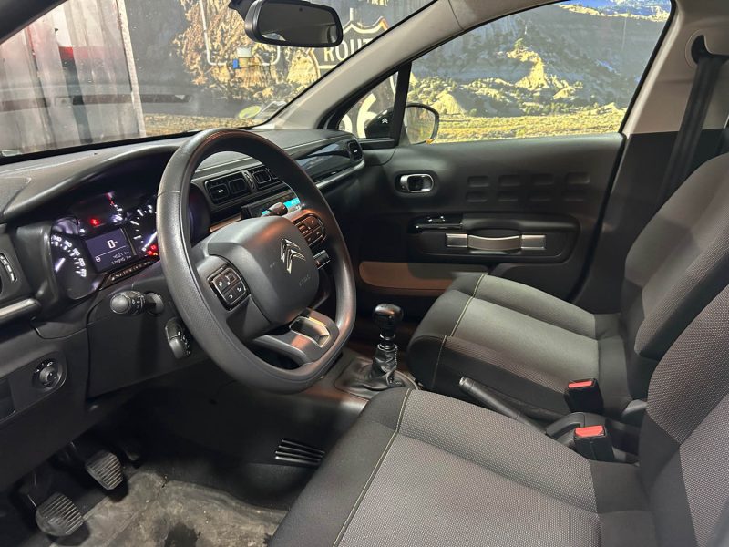 CITROEN C3 1.5 BLUEHDI 100CH 2 PLACES BVM 6 FEEL 05/2021 PRIX HT : 5408 €