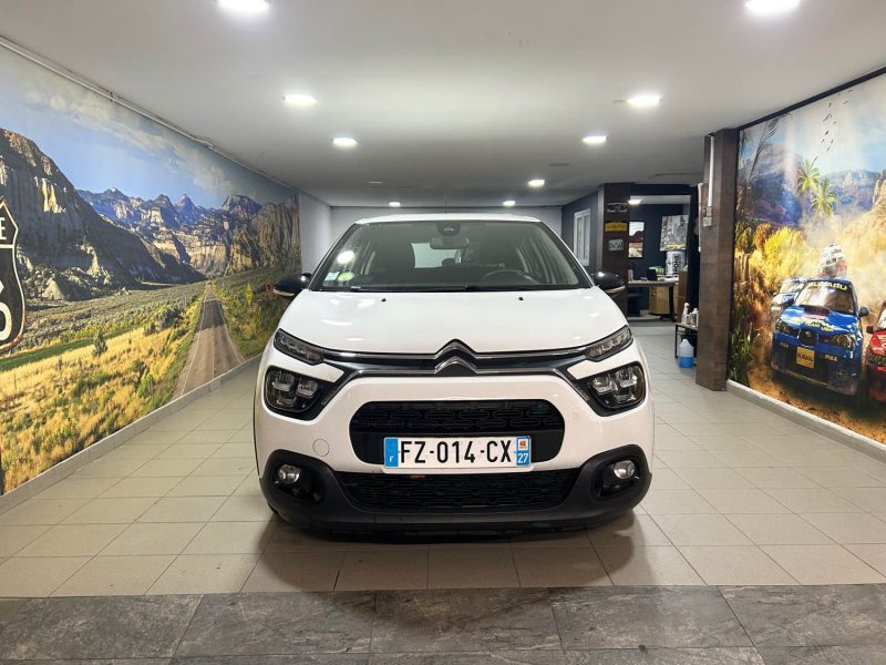 CITROEN C3 1.5 BLUEHDI 100CH 2 PLACES BVM 6 FEEL 05/2021 PRIX HT : 5408 €