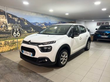 CITROEN C3 1.5 BLUEHDI 100CH 2 PLACES BVM 6 FEEL 05/2021 PRIX HT : 5408 €