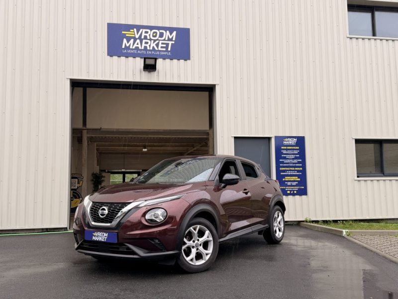 NISSAN JUKE - N-CONNECTA - 1.0i - 117 ch - 2020 - CARPLAY - CAMERA DE RECUL - ENTRETIEN COMPLET 