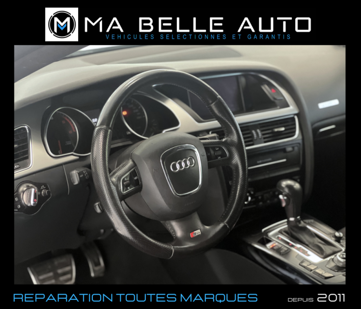 AUDI A5 3.0 V6 TDI 240 S LINE PLUS QUATTRO TIPTRONIC / Xenon cuir B&O JA19