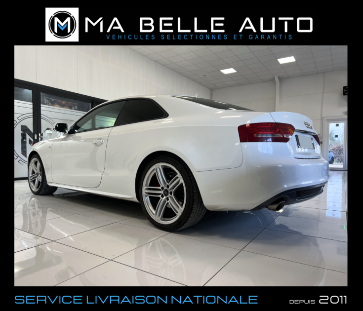 AUDI A5 3.0 V6 TDI 240 S LINE PLUS QUATTRO TIPTRONIC / Xenon cuir B&O JA19