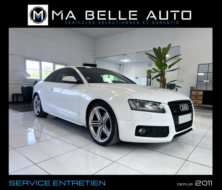 AUDI A5 3.0 V6 TDI 240 S LINE PLUS QUATTRO TIPTRONIC / Xenon cuir B&O JA19