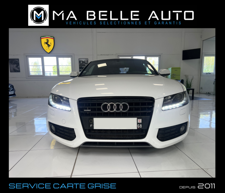 AUDI A5 3.0 V6 TDI 240 S LINE PLUS QUATTRO TIPTRONIC / Xenon cuir B&O JA19