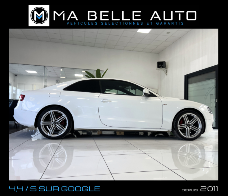 AUDI A5 3.0 V6 TDI 240 S LINE PLUS QUATTRO TIPTRONIC / Xenon cuir B&O JA19