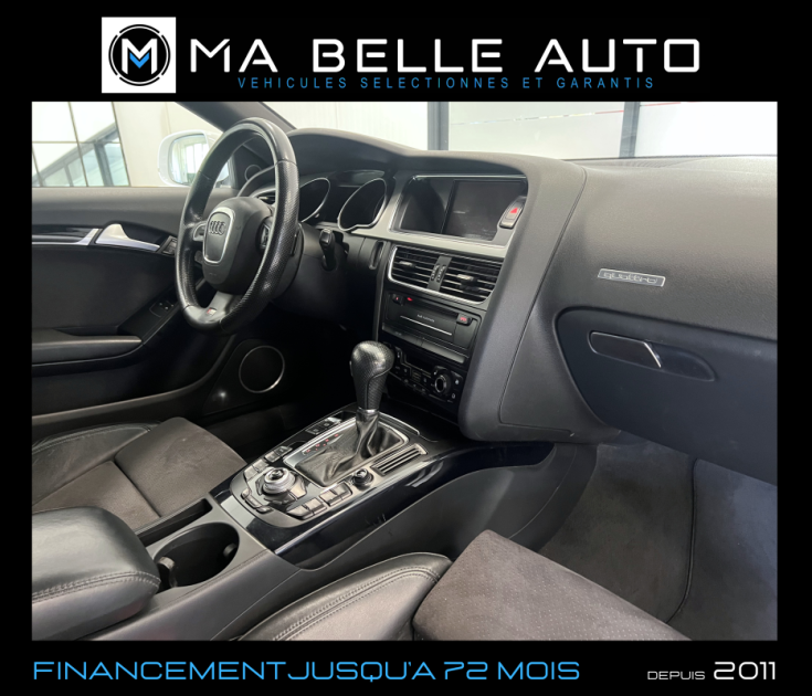 AUDI A5 3.0 V6 TDI 240 S LINE PLUS QUATTRO TIPTRONIC / Xenon cuir B&O JA19