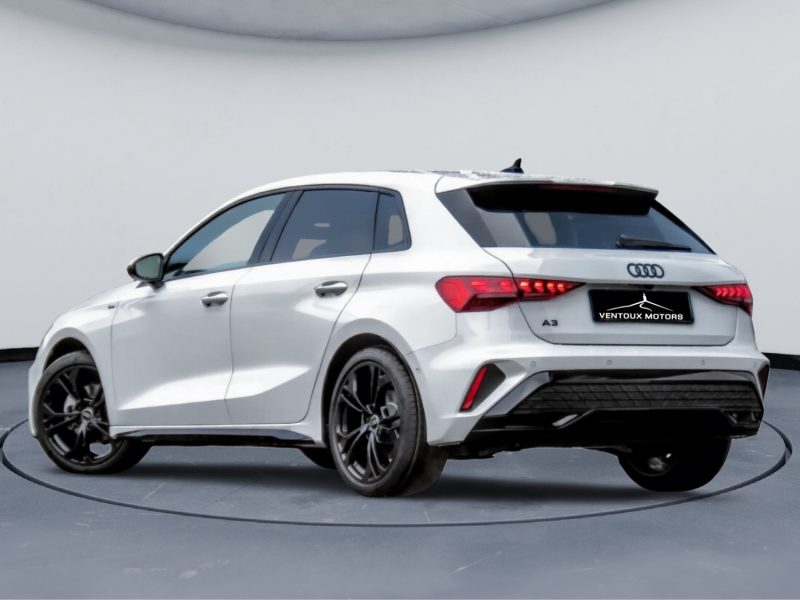 AUDI A3 SPORTBACK S-LINE 35 TFSI 150 CV PANO / SONOS / 360 ;  560€ PAR MOIS 
