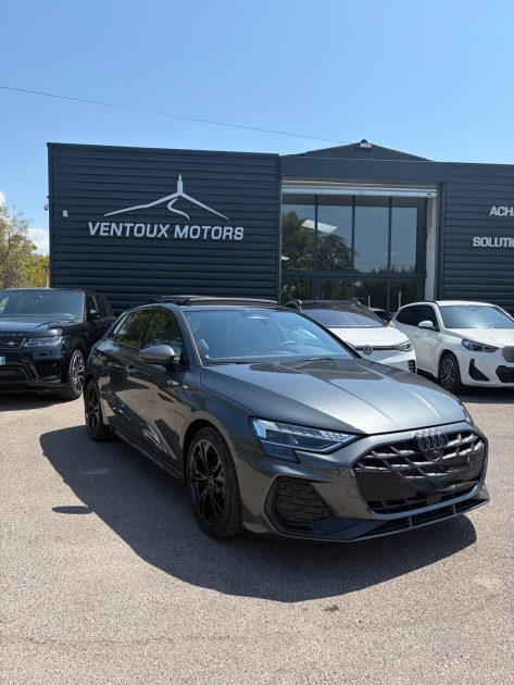 Audi a3 sportback s-line 35 tfsi 150 cv  GRIS DAYTONA pano / sonos / 360 ; 560 par mois