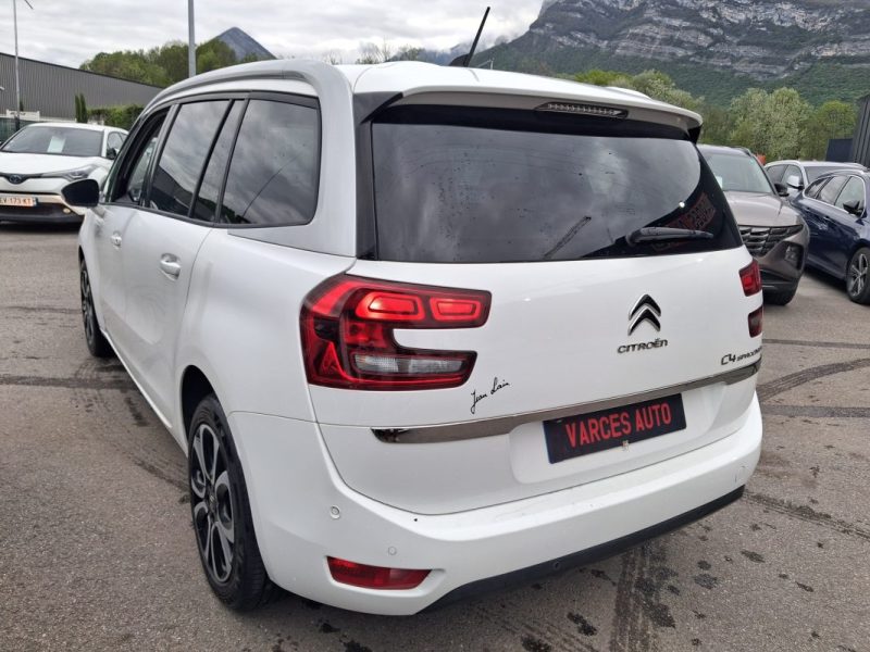 CITROEN C4 GRAND SPACE TOURER BLUE HDI 130 CV SHINE 7 PLACES ENTRETIEN COMPLET 