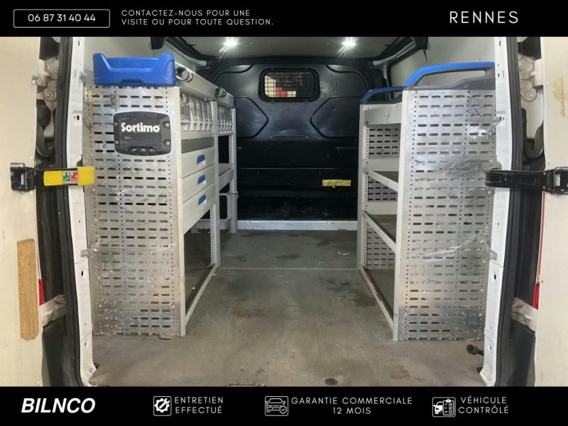 FORD TRANSIT CUSTOM 2.2 DURATORQ 125CH L1H1 – / CAMÉRA DE RECUL / RADARS AVANT ARRIÈRE / ATTELAGE  
