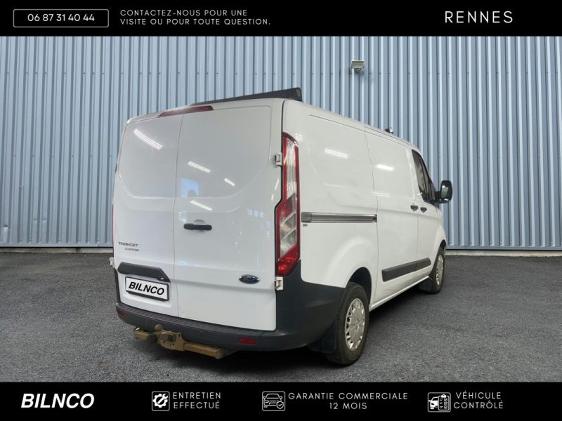 FORD TRANSIT CUSTOM 2.2 DURATORQ 125CH L1H1 – / CAMÉRA DE RECUL / RADARS AVANT ARRIÈRE / ATTELAGE  