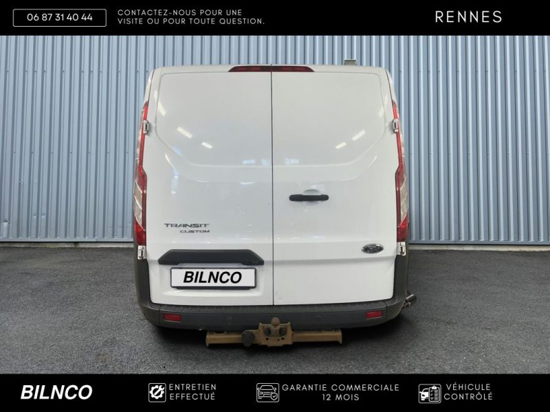 FORD TRANSIT CUSTOM 2.2 DURATORQ 125CH L1H1 – / CAMÉRA DE RECUL / RADARS AVANT ARRIÈRE / ATTELAGE  