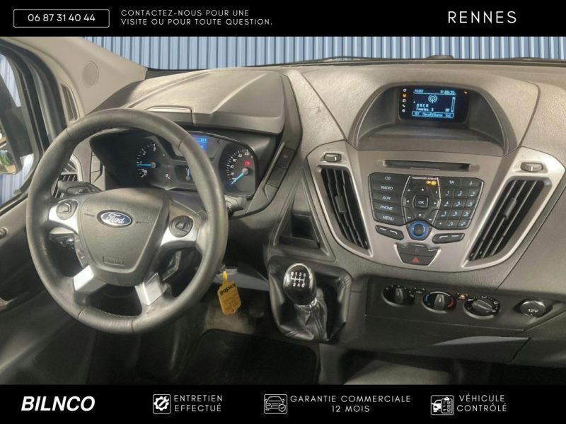 FORD TRANSIT CUSTOM 2.2 DURATORQ 125CH L1H1 – / CAMÉRA DE RECUL / RADARS AVANT ARRIÈRE / ATTELAGE  