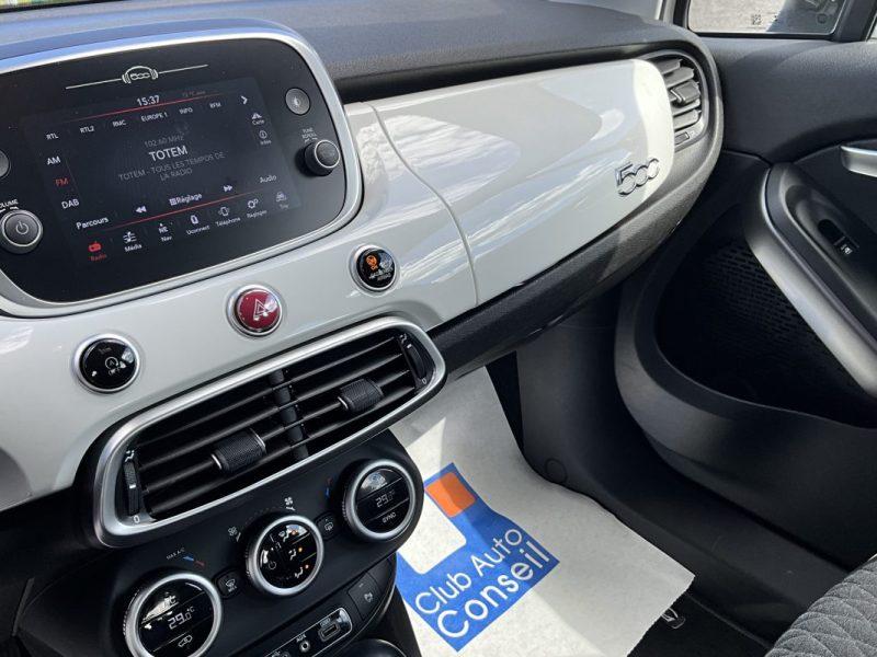 58 580KM *FIAT 500X 1.3 FIREFLY TURBO T4 150 CV CROSS DCT  *Caméra de recul 