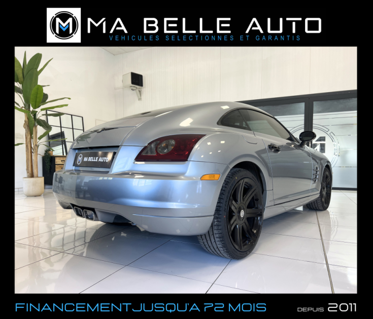 CHRYSLER CROSSFIRE 3.2 V6 218 LIMITED BVA / éthanol / 174 euros mensuel
