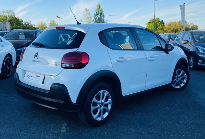CITROEN C3 SOCIETE FEEL 1.5 BLUE HDI 100CV BVM5 / 1er Main - Suivi Citroën - Line Assist