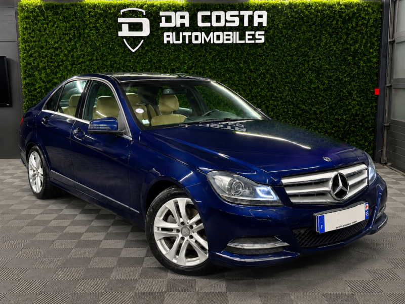 MERCEDES CLASSE C 3 III PHASE 2 AVANTGARDE 180 CGI 1.6 156 Cv BVA7 INTERIEUR CUIR - Garantie 1 an