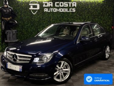 MERCEDES CLASSE C 3 III PHASE 2 AVANTGARDE 180 CGI 1.6 156 Cv BVA7 INTERIEUR CUIR - Garantie 1 an