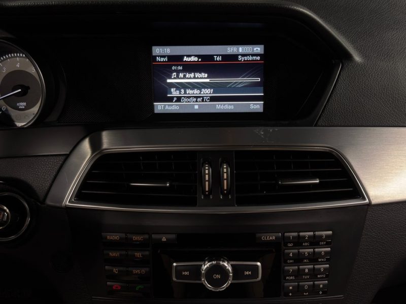 MERCEDES CLASSE C 3 III PHASE 2 AVANTGARDE 180 CGI 1.6 156 Cv BVA7 INTERIEUR CUIR - Garantie 1 an