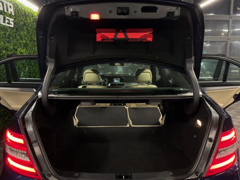 MERCEDES CLASSE C 3 III PHASE 2 AVANTGARDE 180 CGI 1.6 156 Cv BVA7 INTERIEUR CUIR - Garantie 1 an