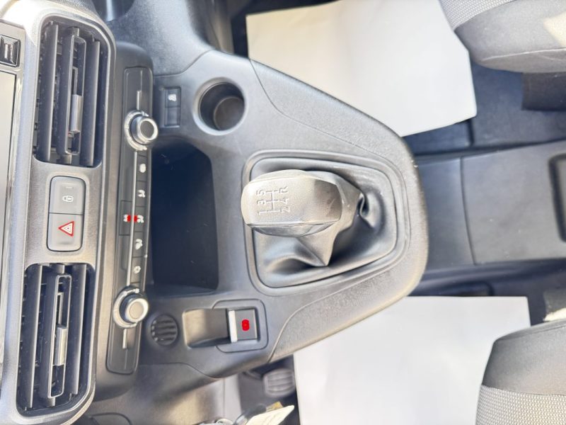 CITROEN BERLINGO CITROEN BERLINGO VAN M 650 BLUEHDI 100 DRIVER 2019