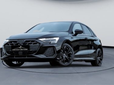 AUDI A3 SPORTBACK 35 TFSI 150 cv noire pano / sonos / 360 ; 560 par mois